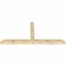 Ekena Millwork Portland Rough Sawn Timber Gable Bracket, Douglas Fir, 108"W x 49"H x 6"D x 6"F, 11/12 Pitch GBW108X49X0606POR00RDF - alternate 2